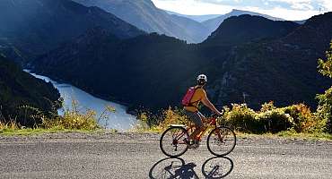 Itinéraire vélo - Le tour des lacs, Castellane