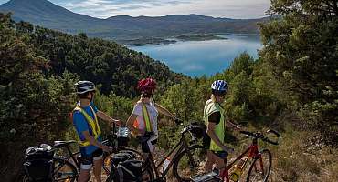 Boucle Vélo Verdon - Balade sensorielle à vélo : Sainte-croix-du-Verdon