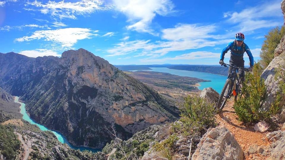Verdon Site De Vtt Site VTT FFC Provence Verdon Circuit 02 Noir Gréoux ...