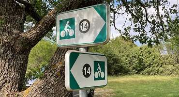 Parcours vélo balisés