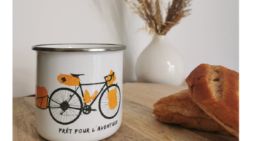 Cyclo-Reisende Tasse - DE