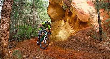 GTV VTT Etape 7 - De Saint-Saturnin-les-Apt à Vitrolles-en-Luberon