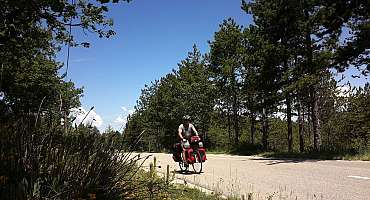 Parcours vélo Luberon n°10 : Céreste - Reillanne - Vachères