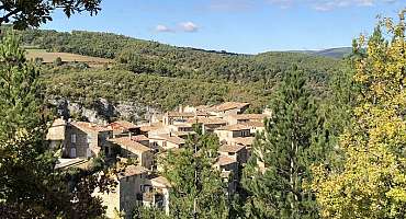 Parcours vélo Luberon n°12 : Céreste - Oppedette-  Sainte- Croix-à- Lauze