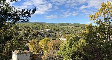 Parcours vélo Luberon n°15 :  Simiane-la-Rotonde - Oppedette