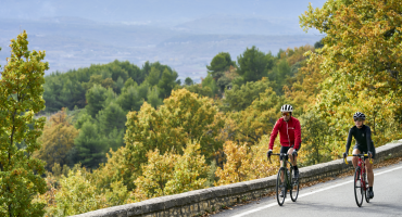 Rando Vaucluse - Apt à vélo sur le plateau des claparèdes 