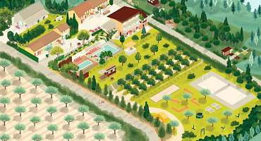Village Vacances de gîtes - L'Oustaou du Luberon