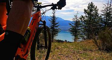 Espace VTT-FFC FFCT Provence Alpes - Circuit n°1 : Le Lac de Sainte-Croix depuis Moustiers - Niveau 