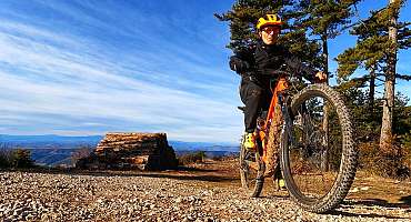 Espace VTT-FFC FFCT Provence Alpes - Électrique - Le Moulin de Mourresse - Niveau Rouge 