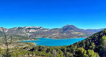 N°2 Bleu - Le Circuit des Lavandes (Circuit VTT Moustiers-Sainte-Marie) - DE