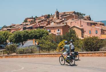 Rando Vaucluse - Balade à vélo de Coustellet au pays des Ocres