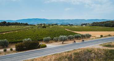 Parcours vélo Luberon n°25 - Lourmarin - Cucuron- Cadenet