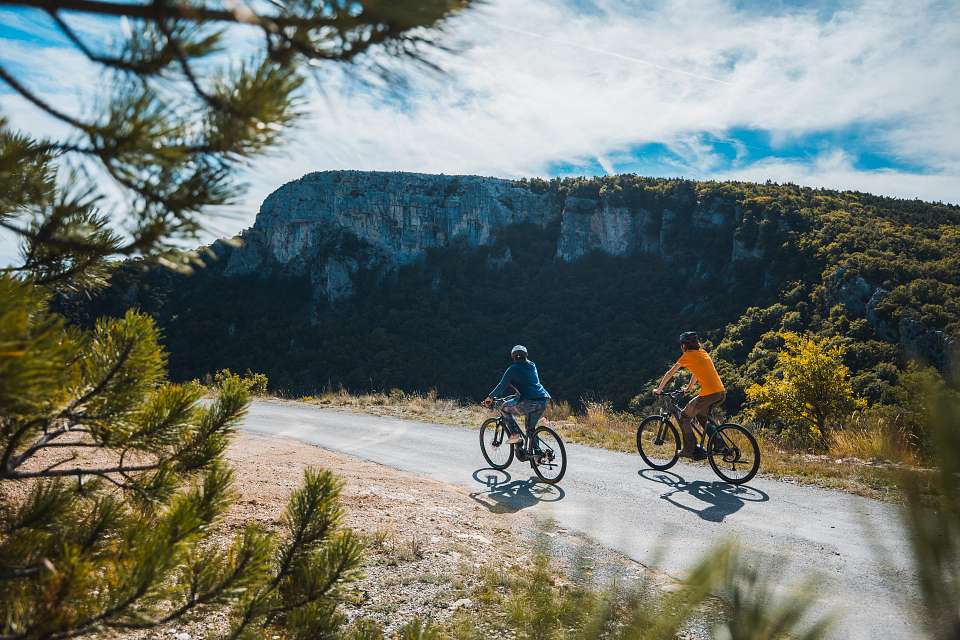 Tous les parcours vélo dans le Parc naturel régional du Verdon