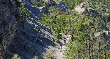 Chemins du Soleil - De Digne-les-Bains à Tartonne - Les terres noires à VTT