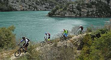 TransVerdon tronçon 13 - De Sainte-Croix-du-Verdon à Quinson