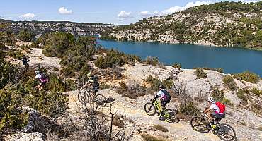 TransVerdon tronçon 15 - D'Esparron-de-Verdon à Gréoux-les-Bains