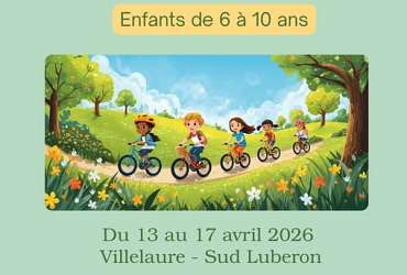 Stage Vélo Découverte ( enfants de 6 à 10 ans) à Villelaure