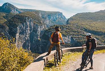 Cols et Routes réservés aux cyclistes: Route des Crêtes, Gorges du Verdon