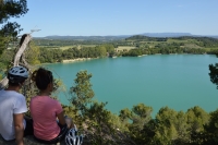 Sud Luberon vue sur le lac Sud Luberon vue sur le lac
