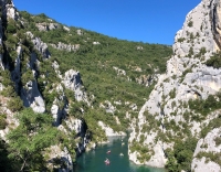 Vue sur les Gorges depuis Quinson