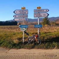 Le pays d'aigues à vélo