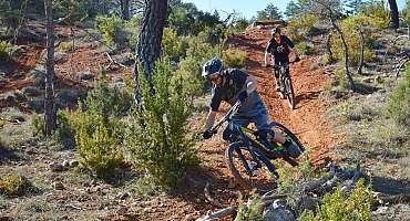 Site VTT FFC - Provence Verdon - Circuit Bleu - Esparron-de-Verdon - EN