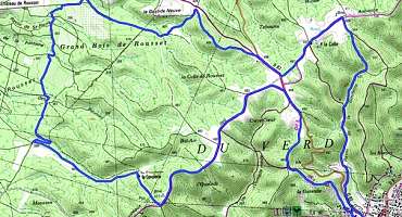 Espace VTT-FFC Provence Verdon - Circuit n°51 : Gréoux-les-Bains