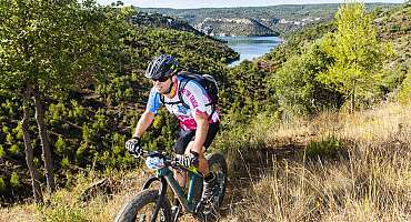 Site VTT FFC - Provence Verdon - Circuit Bleu - Vinon-sur-Verdon - EN