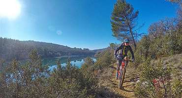 Site VTT FFC - Provence Verdon - Circuit Vert - St-Julien-le-Montagnier - EN