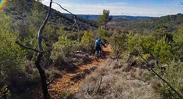 Espace VTT-FFC Provence Verdon - Itinéraire n°8