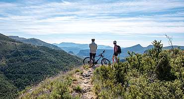 MTB-FFC-Bereich Von den Quellen nach Gorges du Verdon - MTB-Schleife: Tour von Baou an der Römerstra