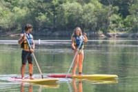 Paddle sur le lac Paddle sur le lac